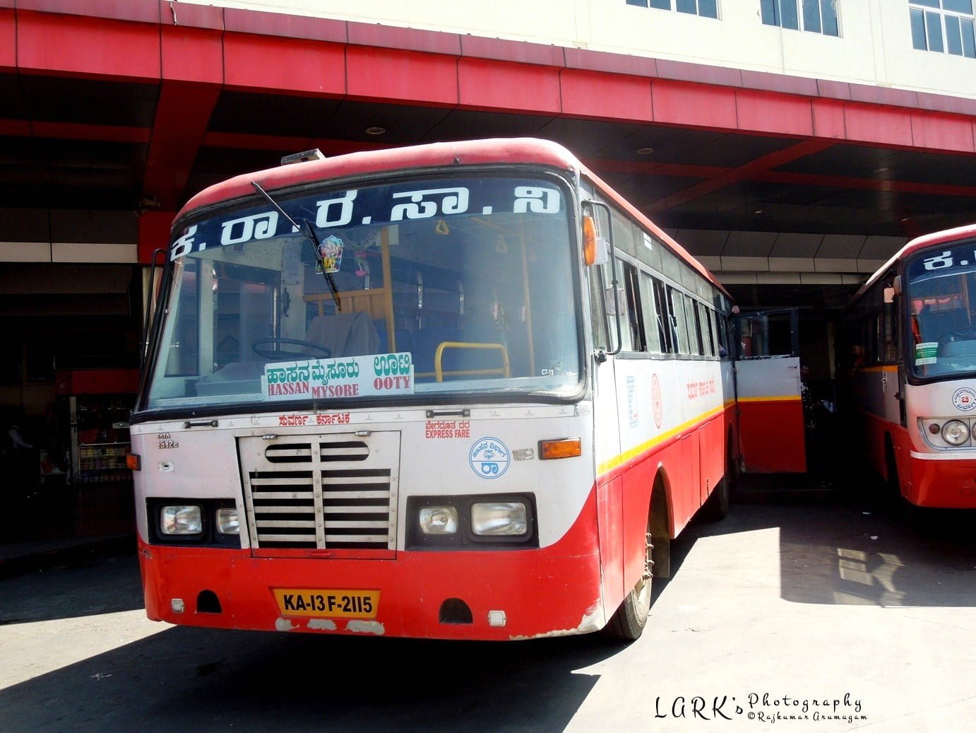 KSRTC KA-13-F-2115 Hassan to Ooty Bus Timings 