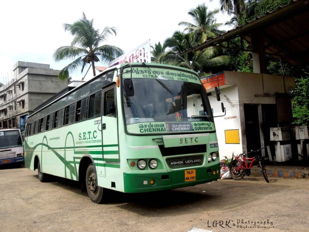 SETC TN 01 AN 1091 Guruvayur - Chennai
