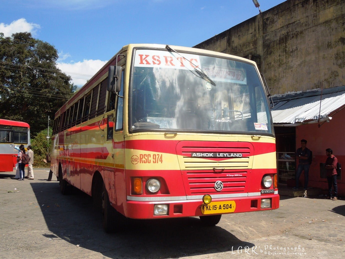 KSRTC RSC 974 Kannur to Ooty Bus Timings 