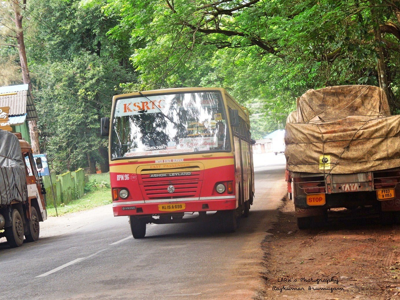 KSRTC RPM 96 Changanassery to Tirunelveli Bus Timings 
