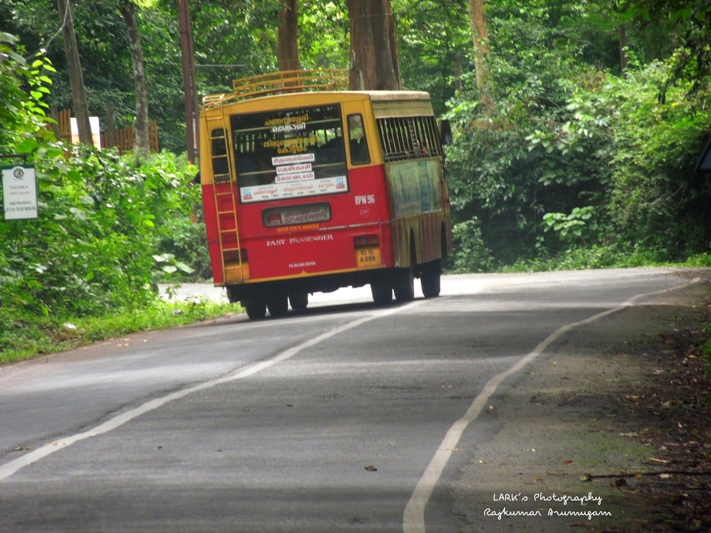 KSRTC RPM 96 Changanassery to Tirunelveli Bus Timings 