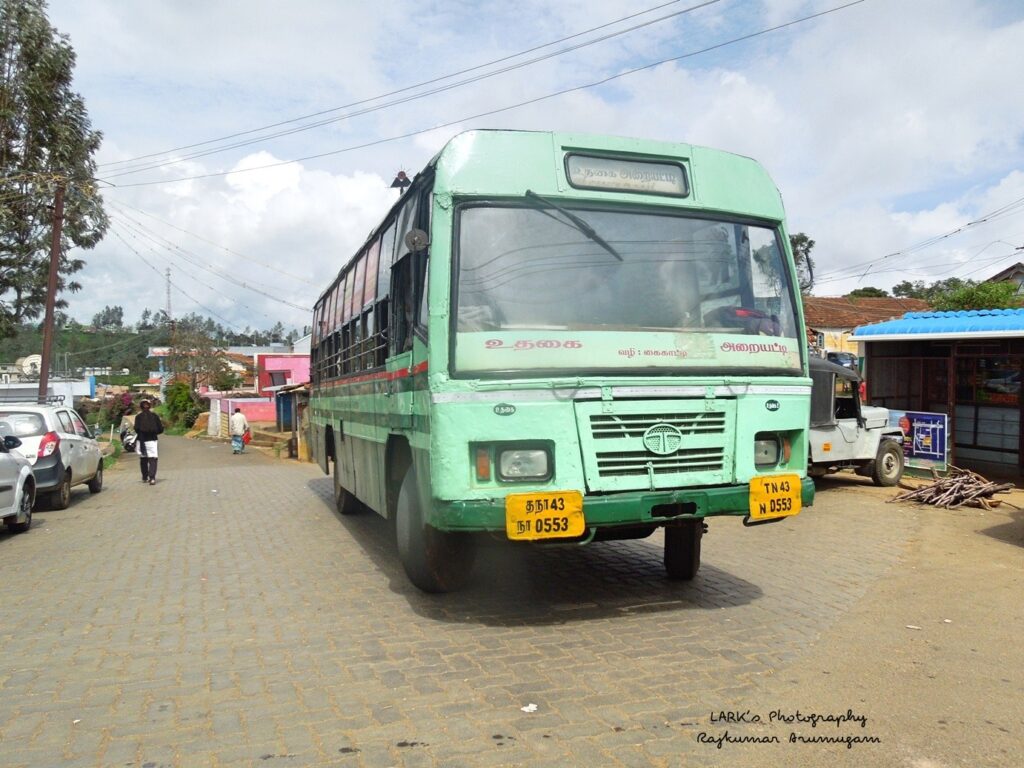 TNSTC TN 43 N 0553 Ooty - Araihatty