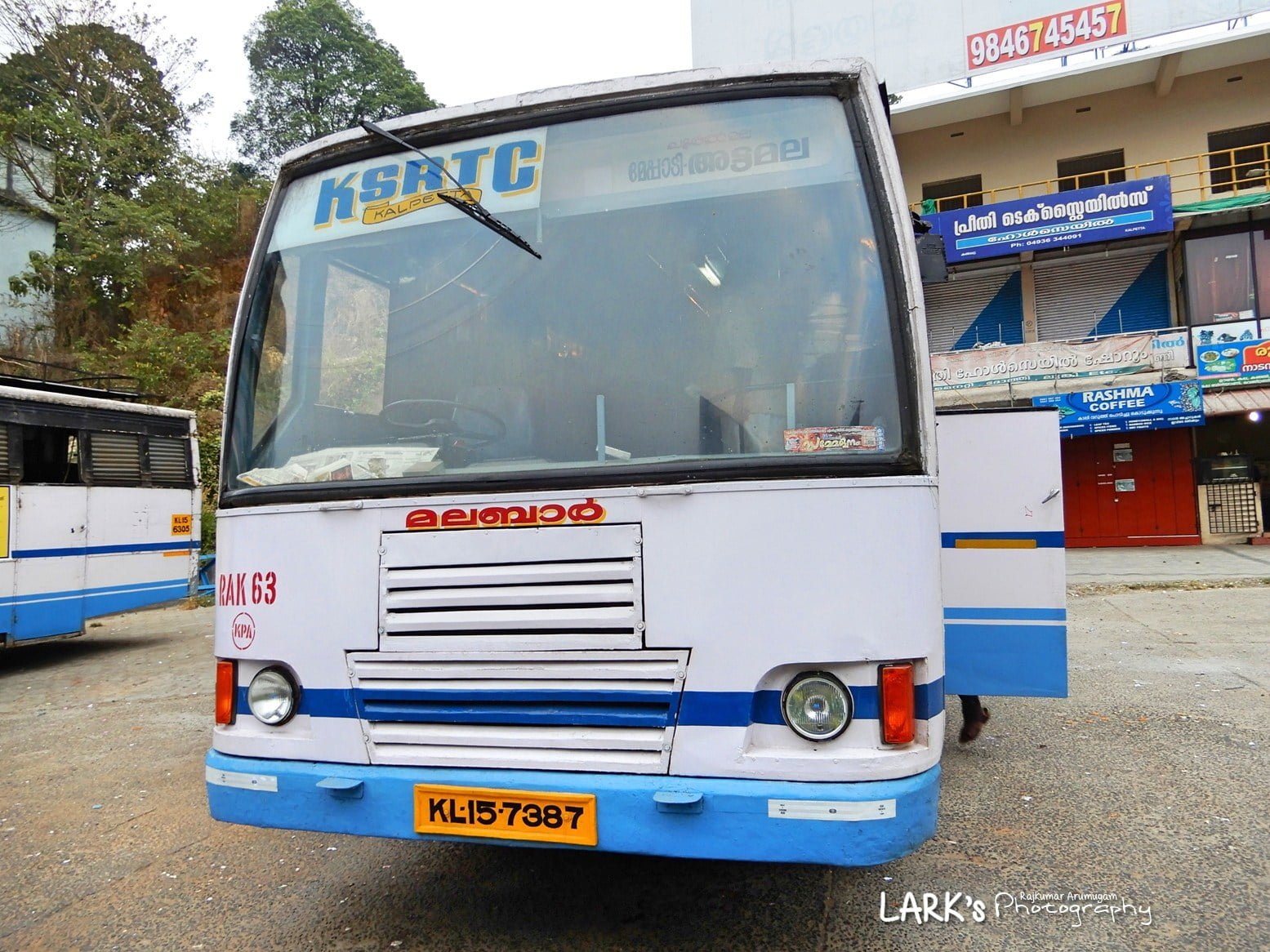 KSRTC RAK 63 Kalpetta to Attamala Bus Timings 