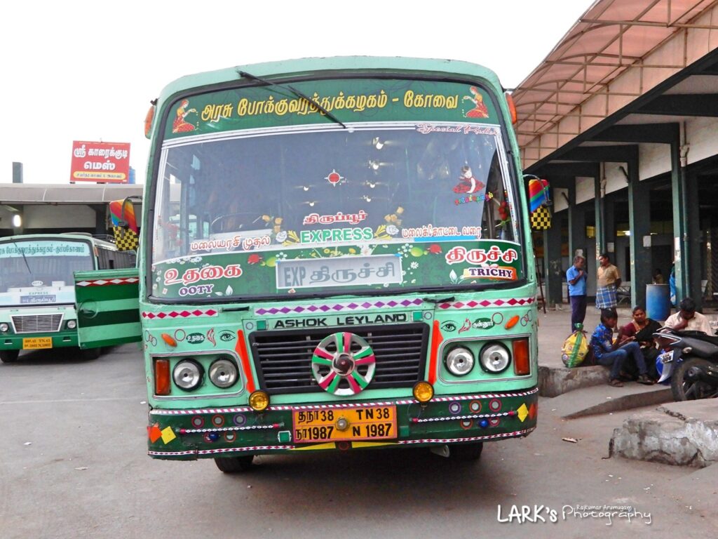 TNSTC TN 38 N 1987 Ooty - Trichy