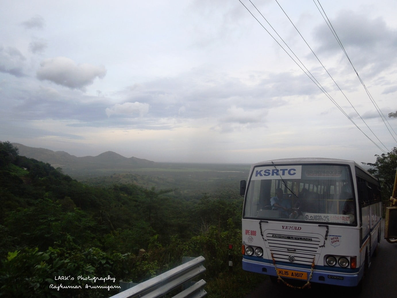 KSRTC RPE 808 Sengottai to Achankovil Bus Timings 
