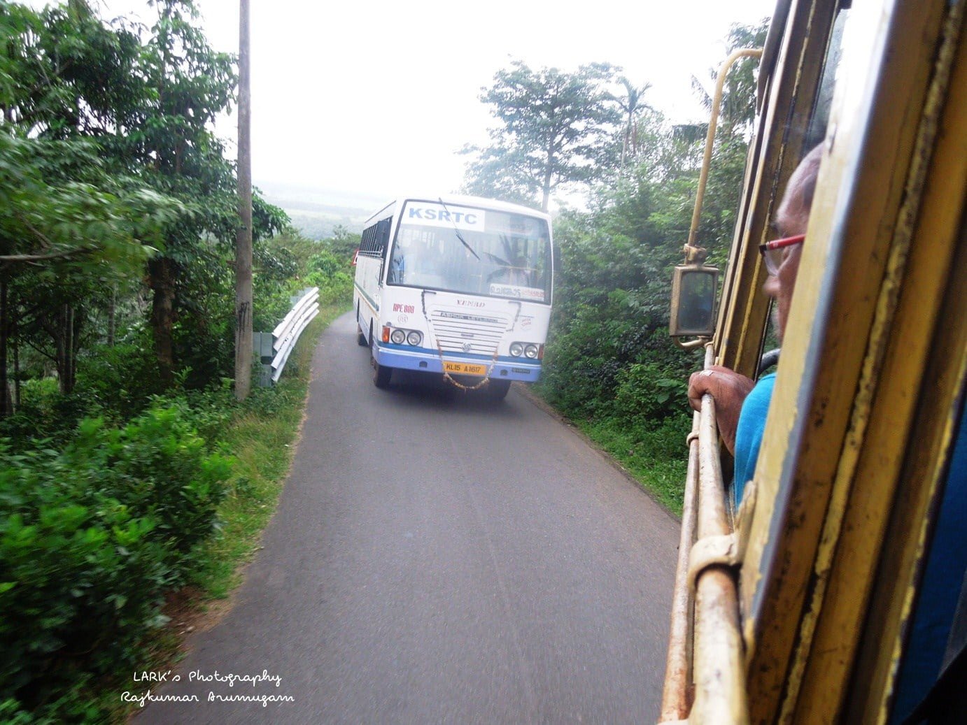 KSRTC RPE 808 Sengottai to Achankovil Bus Timings 