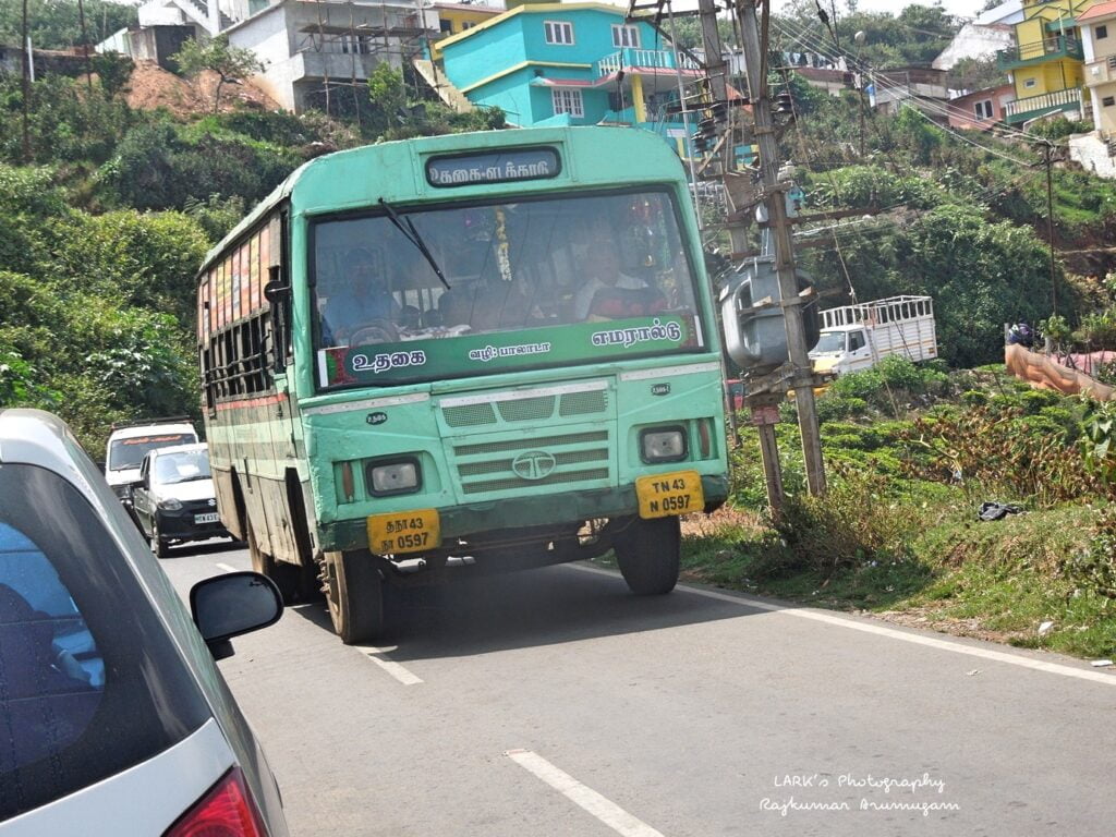 TNSTC TN 43 N 0597 Ooty - Emerald