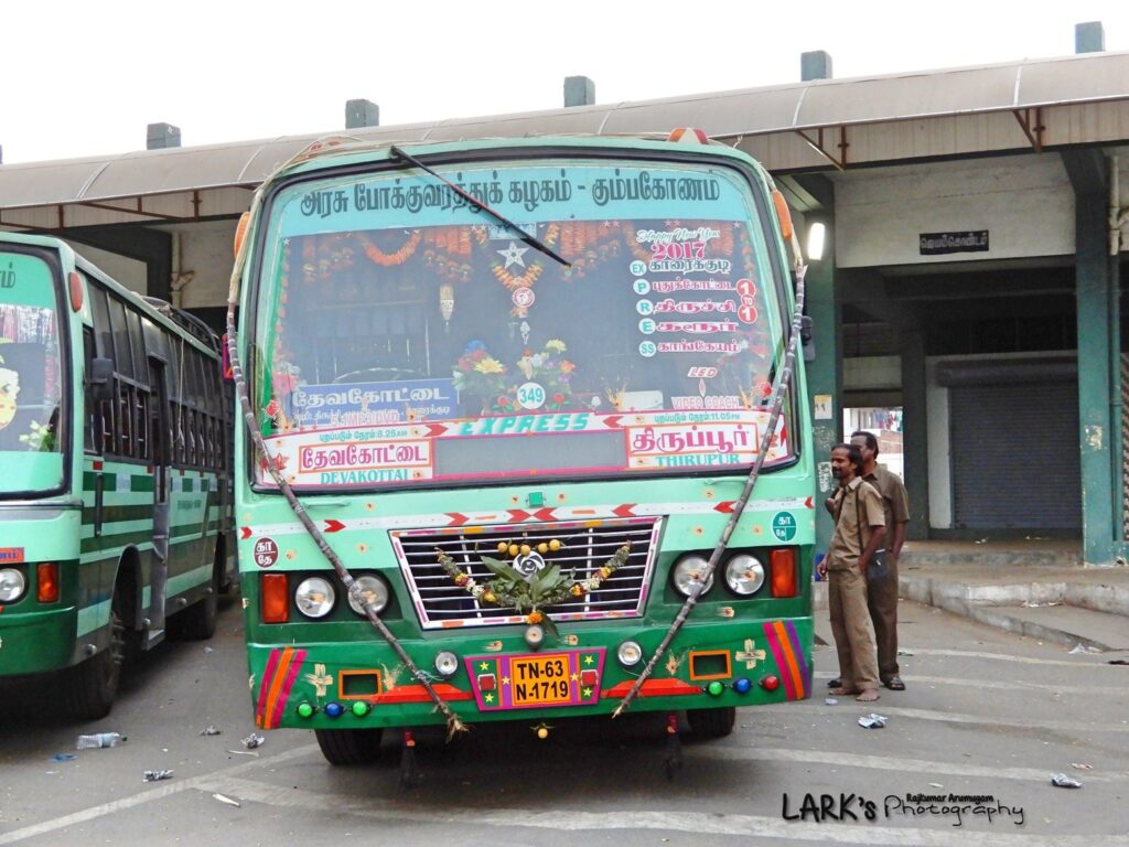 TNSTC TN 63 N 1719 Tiruppur - Devakottai