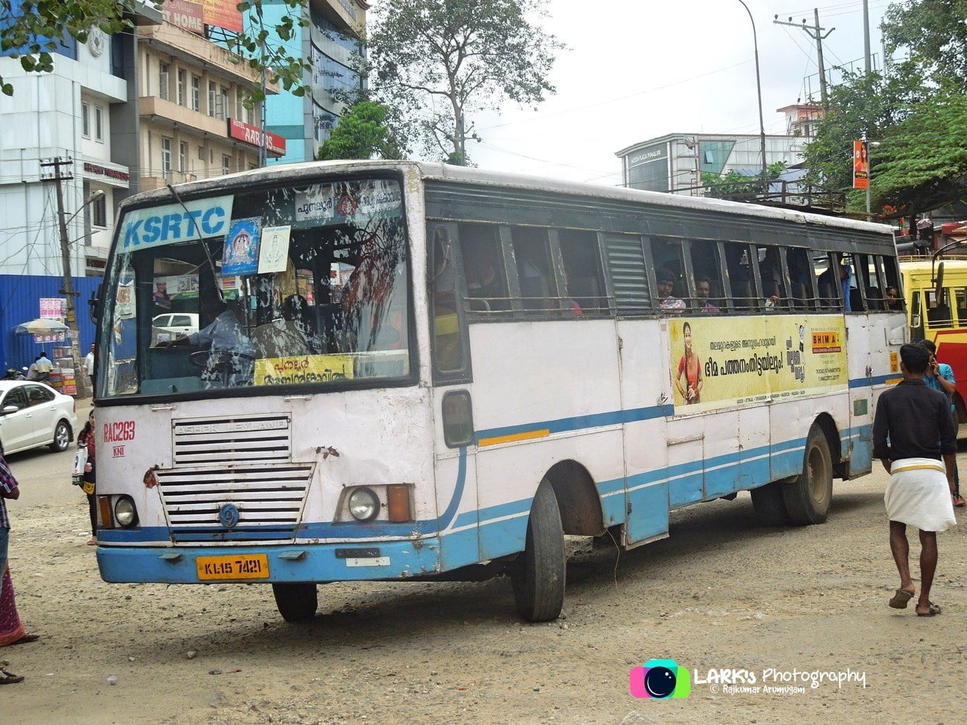KSRTC RAC 263 Punalur to Achankovil Bus Timings 
