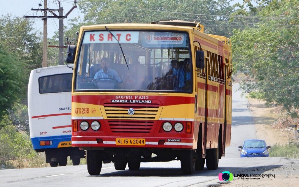 KSRTC ATK 259 Sulthan Bathery - Coimbatore