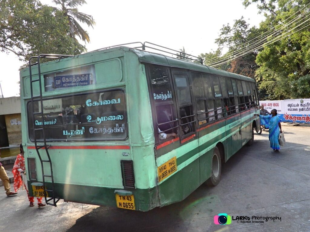 TN TN 43 N 0655 Kotagiri - Palani