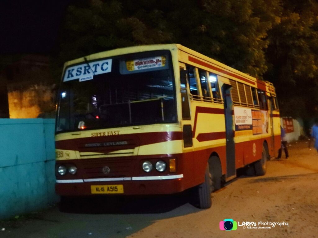 KSRTC RSE 951 Coimbatore - Thiruvananthapuram