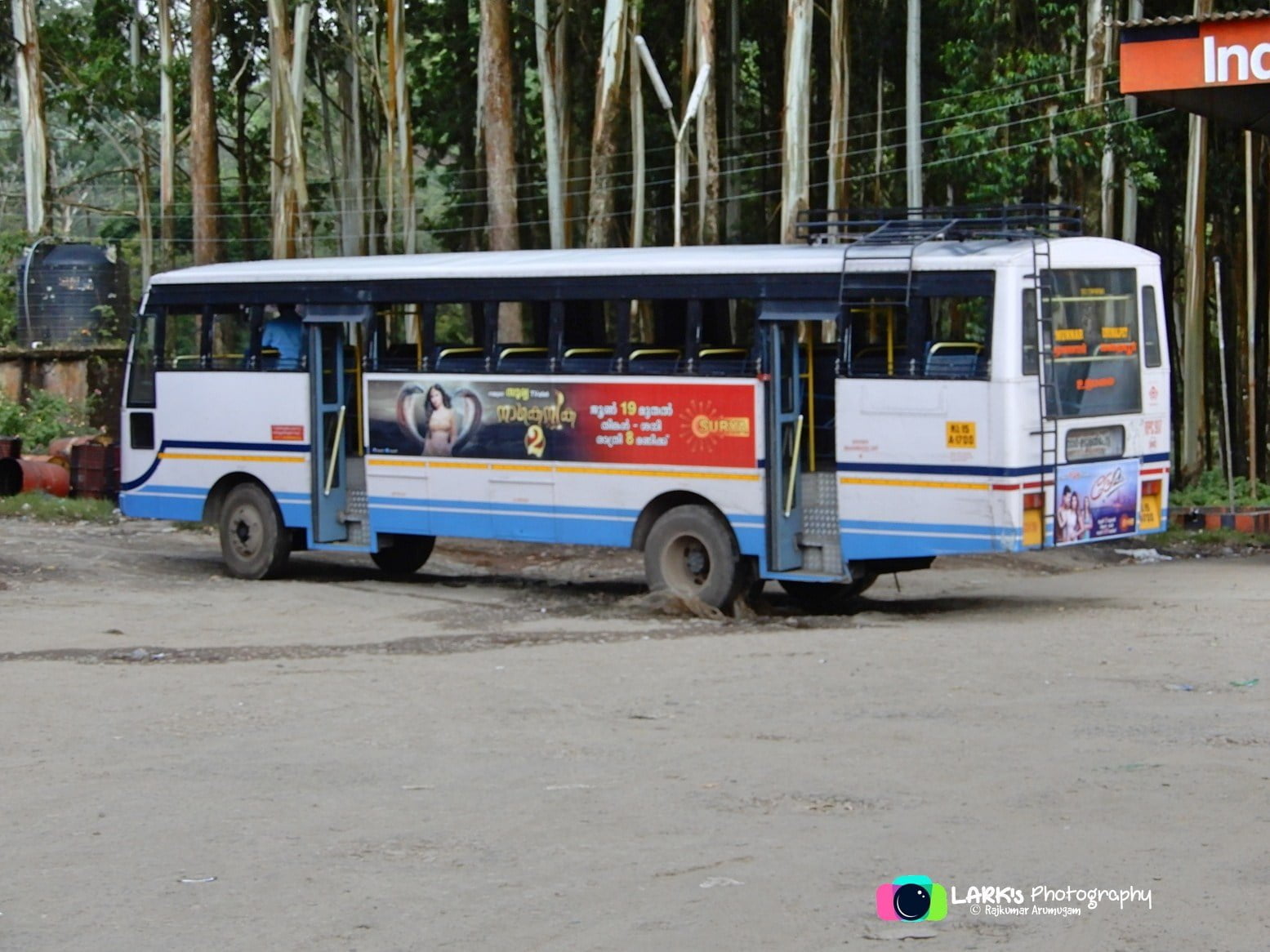 KSRTC RPC 917 Munnar to Udumalai Bus Timings 