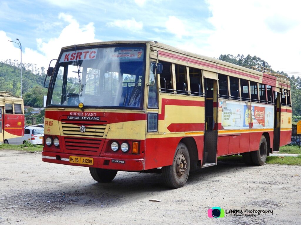 KSRTC RPK 466 Neyyattinkara - Munnar