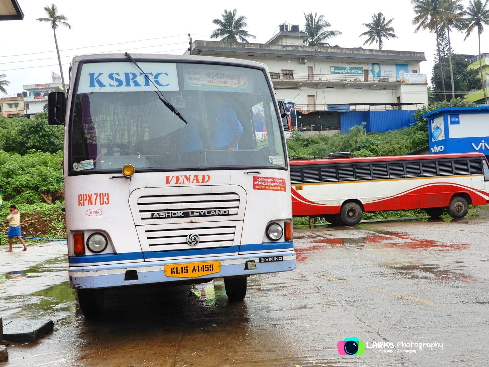 KSRTC RPM 703 Cumbum to Kattappana Bus Timings