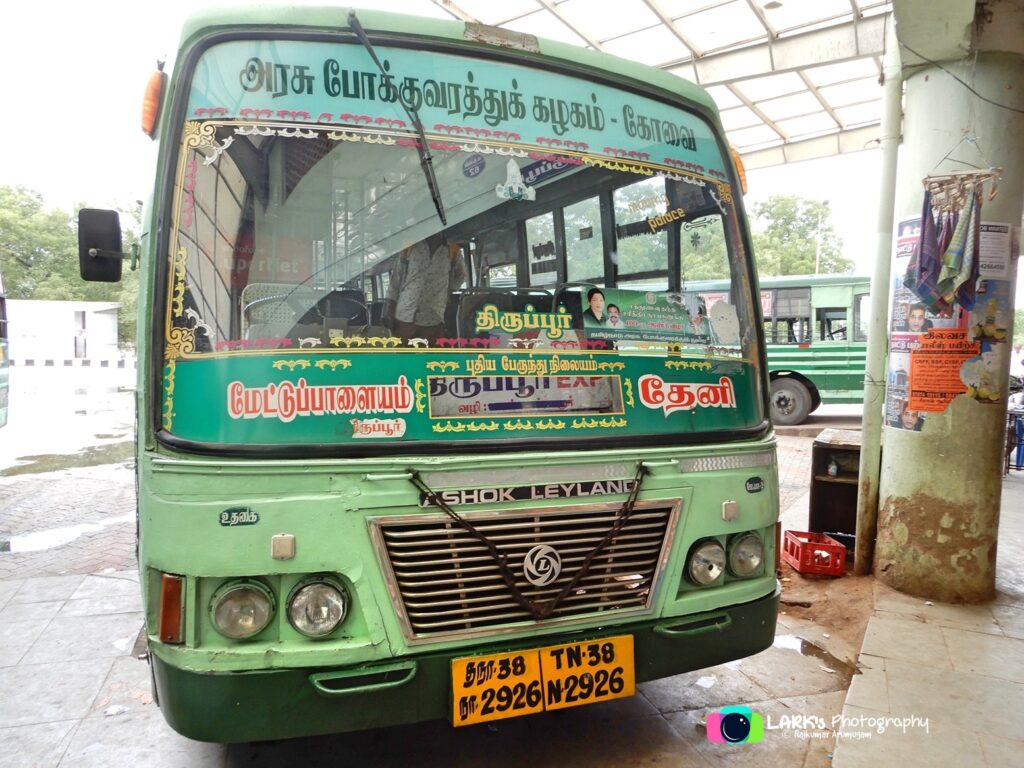 TNSTC TN 38 N 2926 Theni - Mettupalayam