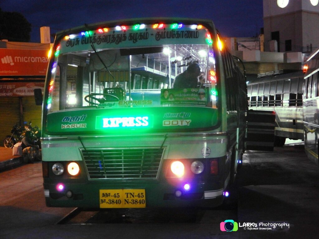 TNSTC TN 45 N 3840 Ooty - Karur