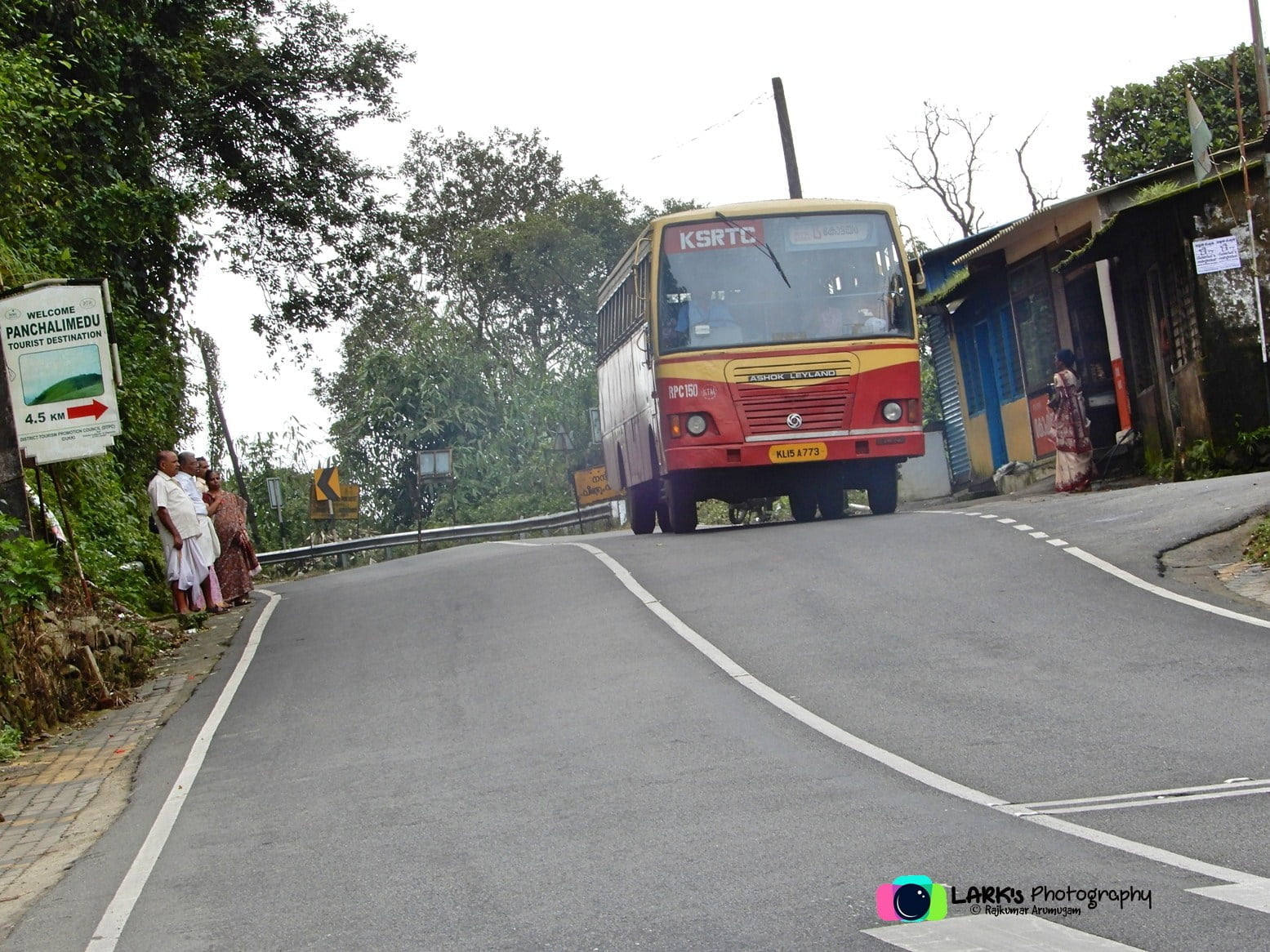KSRTC RPC 150 Kumily to Kottayam Bus Timings 