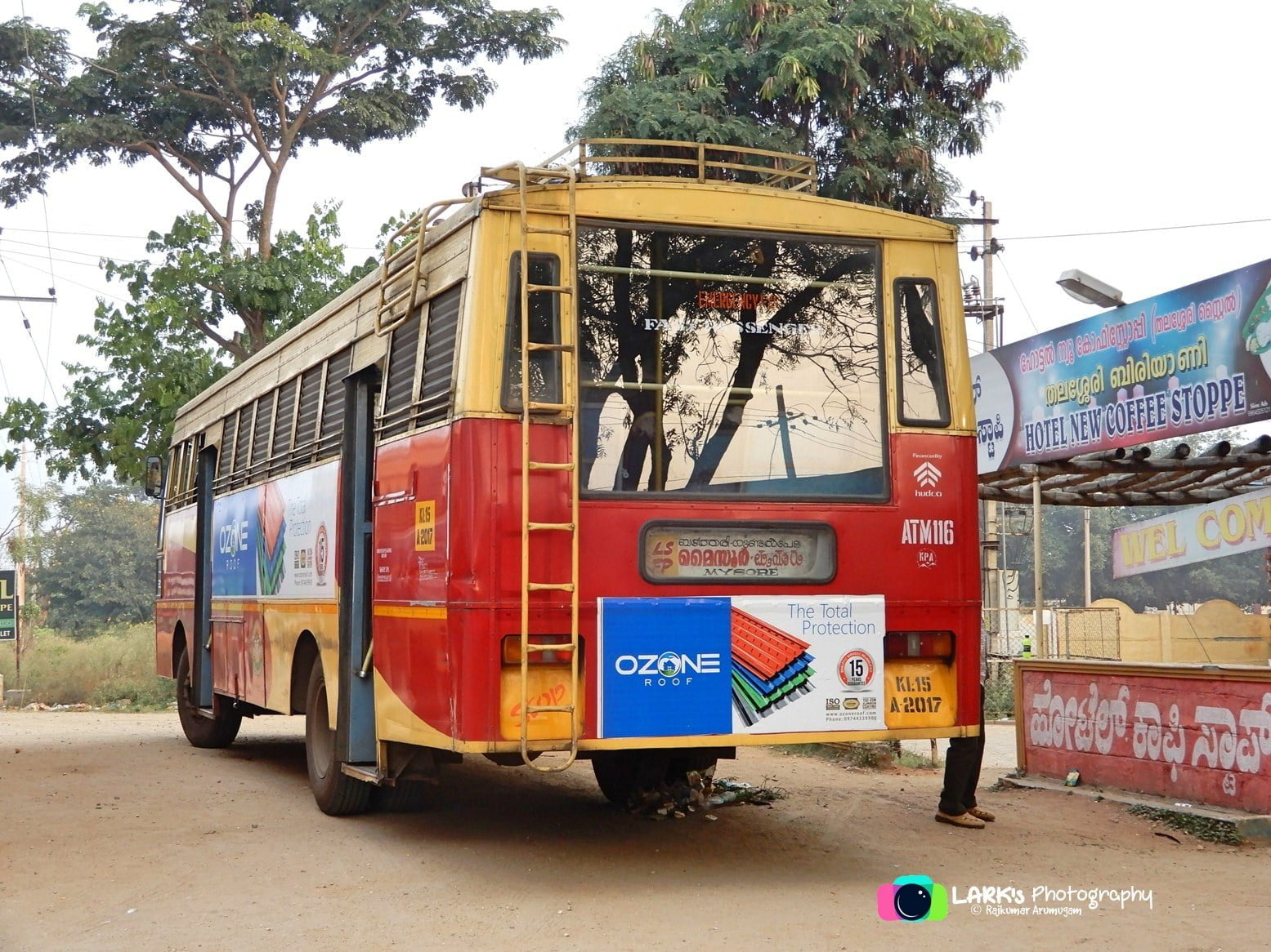 KSRTC ATM 116 Kalpetta to Mysore Bus Timings 