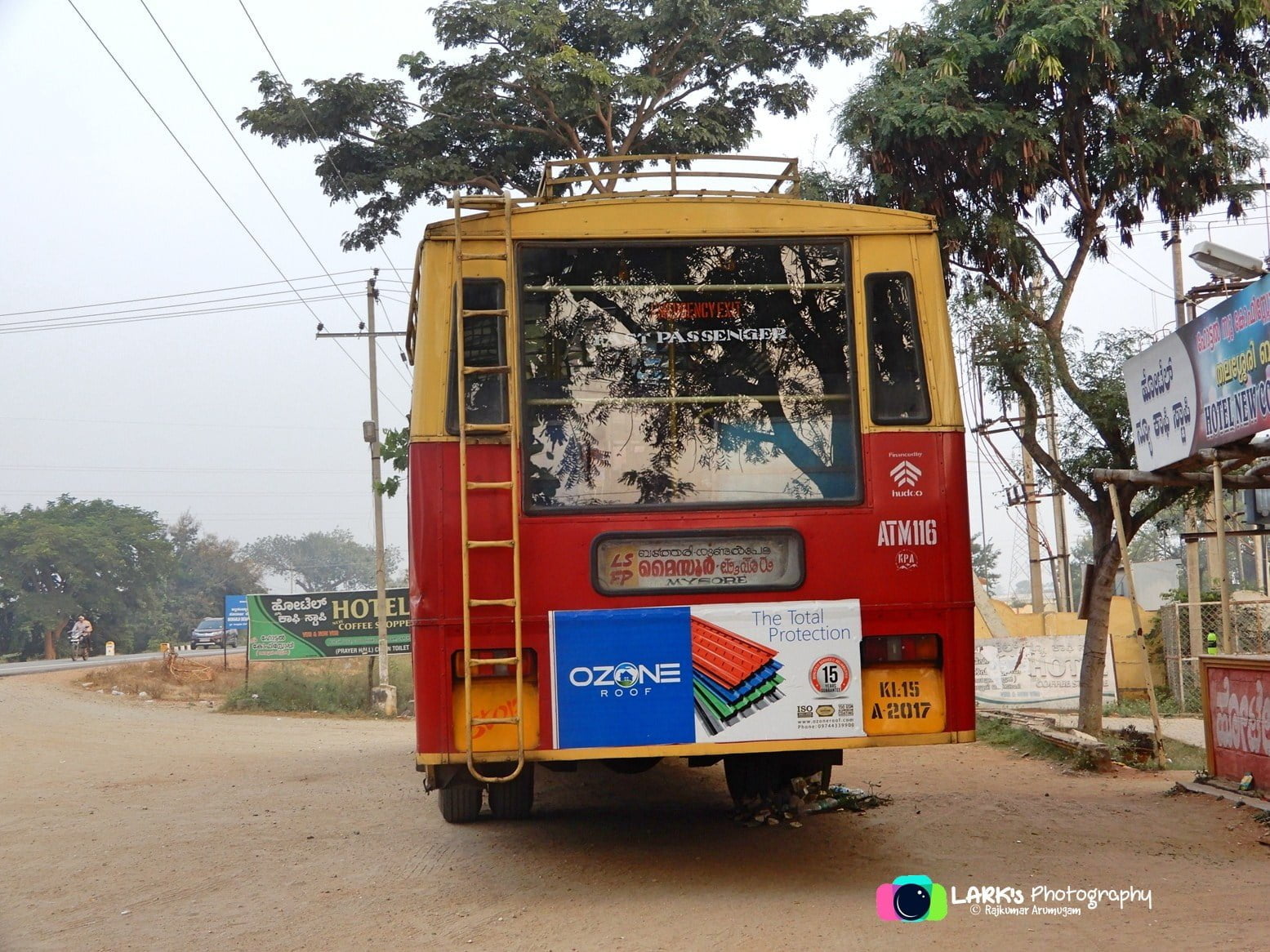 KSRTC ATM 116 Kalpetta to Mysore Bus Timings 