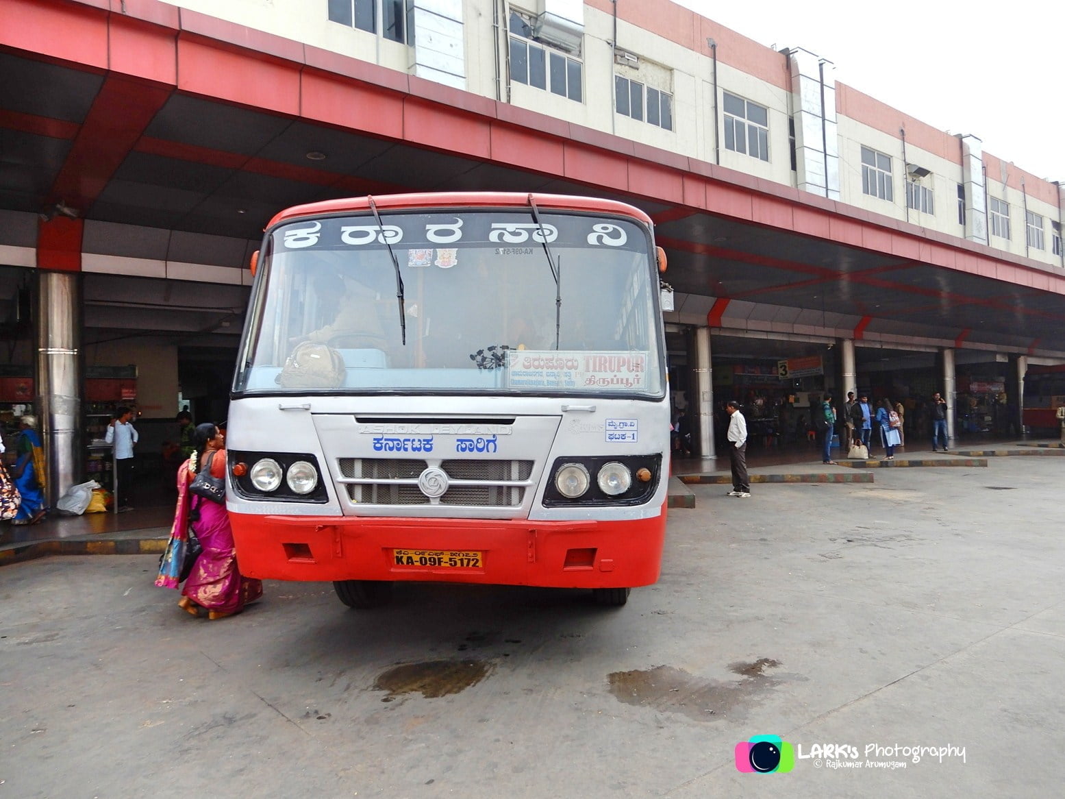 KSRTC KA-09-F-5172 Mysore to Tiruppur Bus Timings
