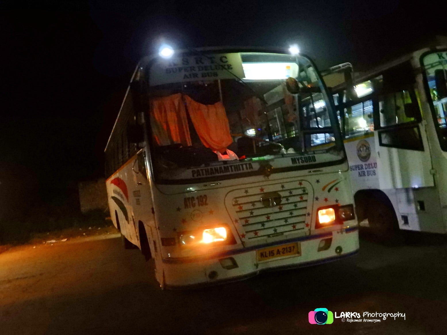 KSRTC ATC 192 Mysore to Pathanamthitta Bus Timings 