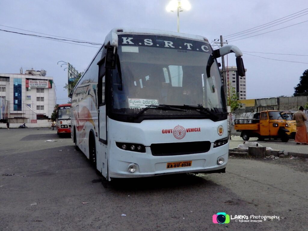 KSRTC KA-01-F-8538 Ernakulam – Mysore Bus Timings