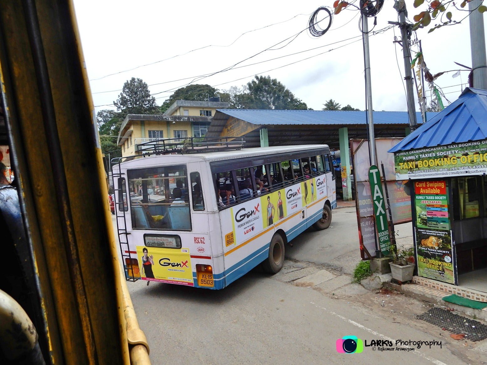 KSRTC RSC 62 Kumily to Munnar Bus Timings 
