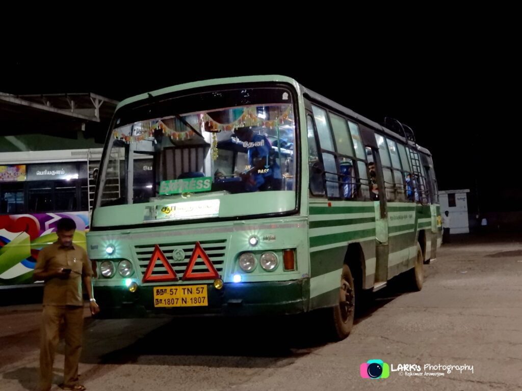 TNSTC TN 57 N 1807 Theni - Suryanelli
