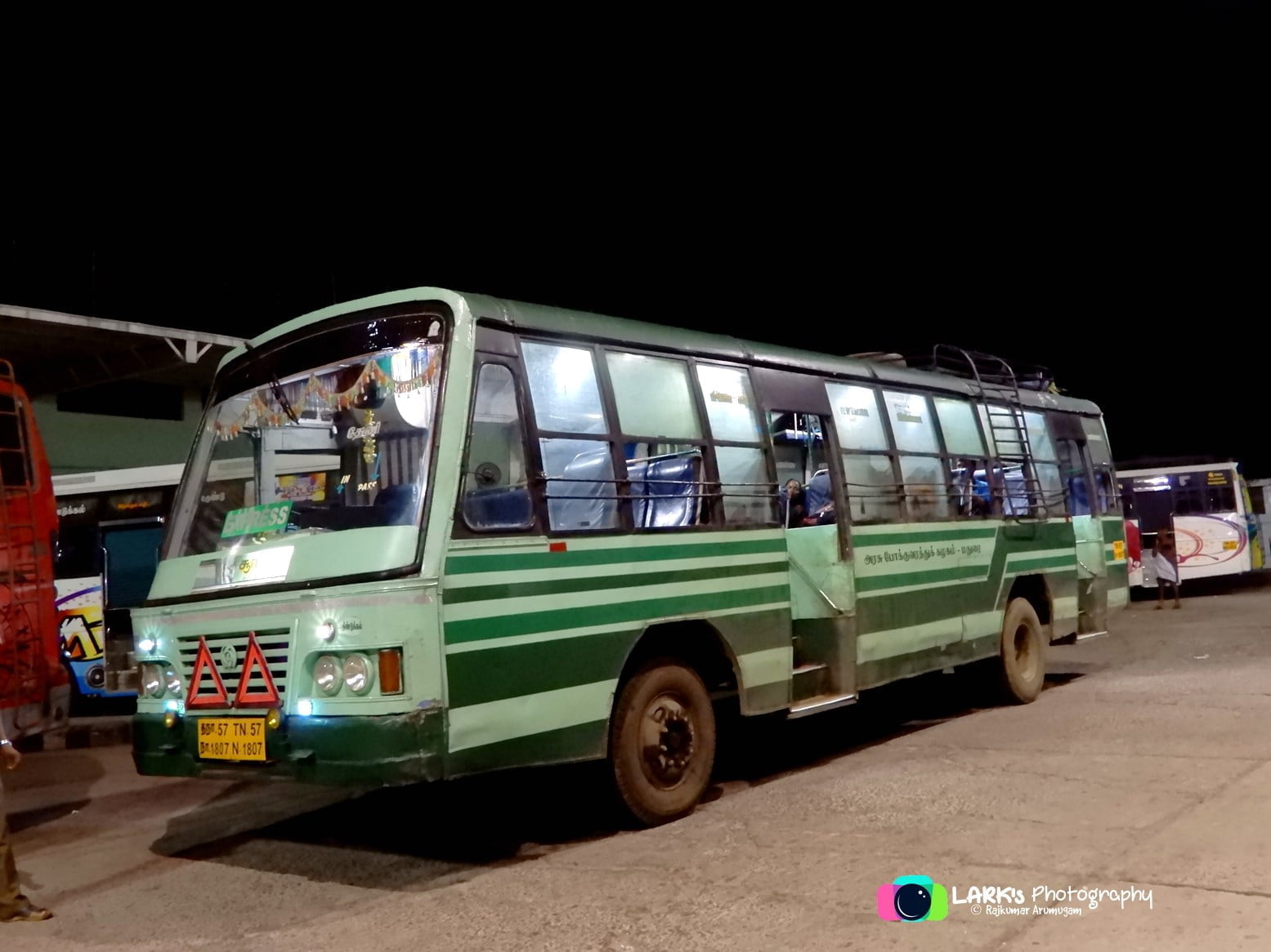 TNSTC TN 57 N 1807 Theni to Suryanelli Bus Timings
