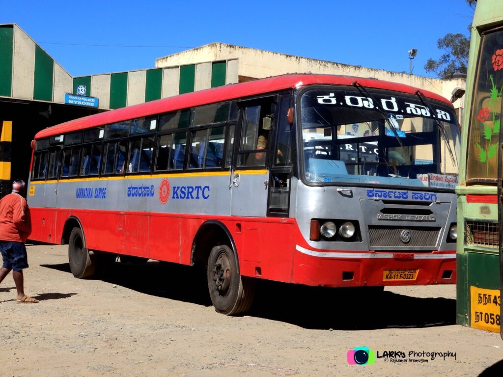 KSRTC KA-11-F-0323 Ooty - Bangalore