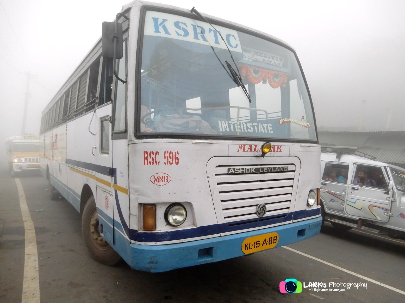 KSRTC RSC 596 Theni to Munnar Bus Timings 