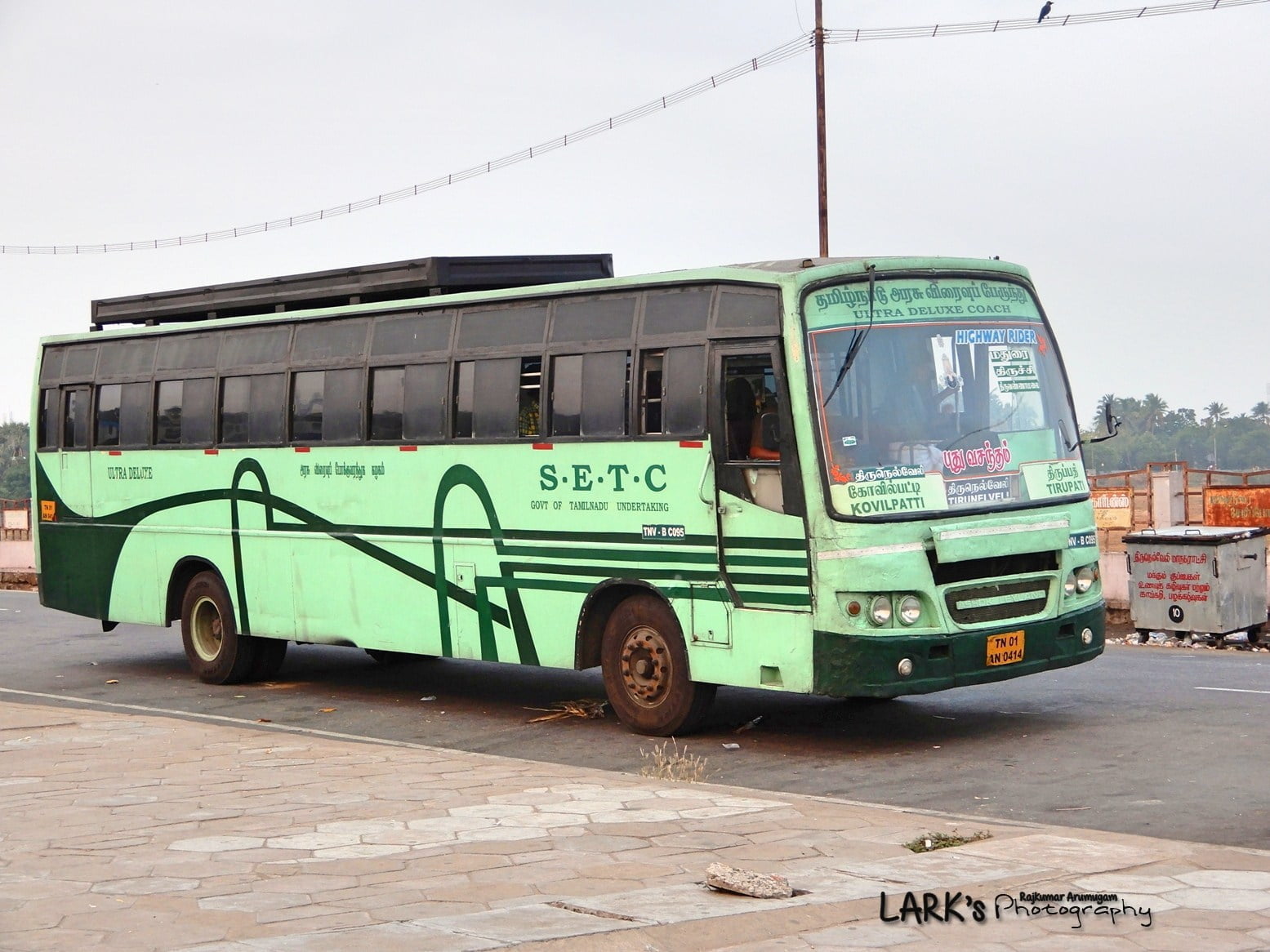SETC TN 01 AN 0414 Kovilpatti - Tirupathi 