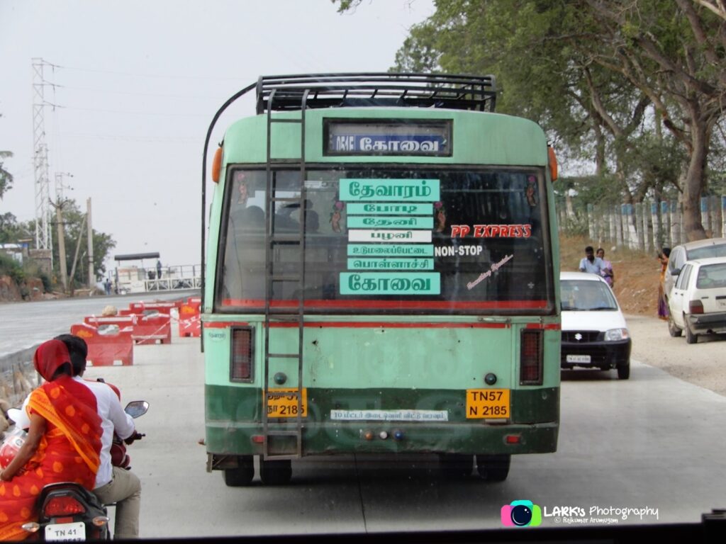 TNSTC TN 57 N 2185 Thevaram - Coimbatore