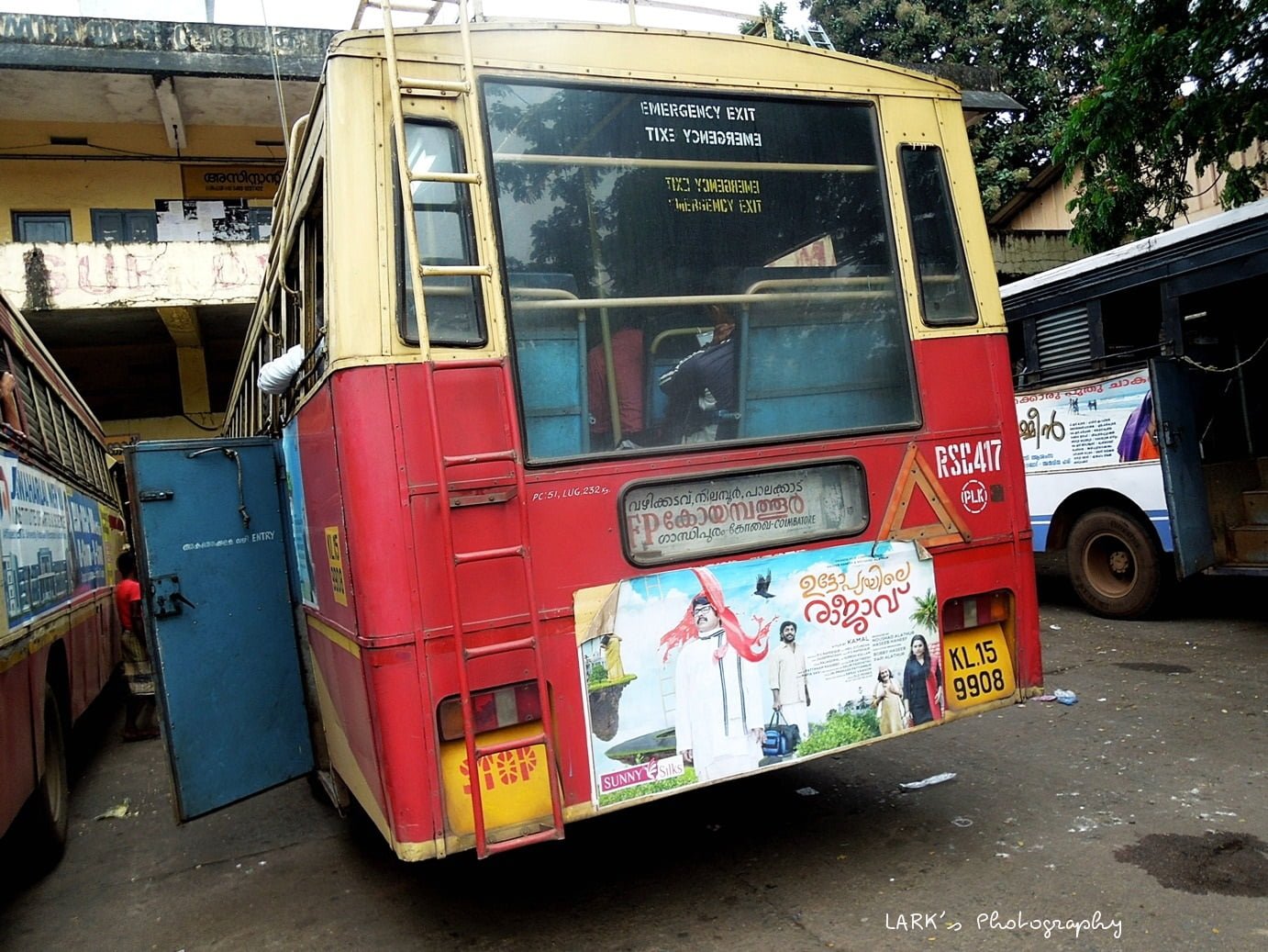 KSRTC RSC 417 Vazhikkadavu to Coimbatore Bus Timings via Nilambur 