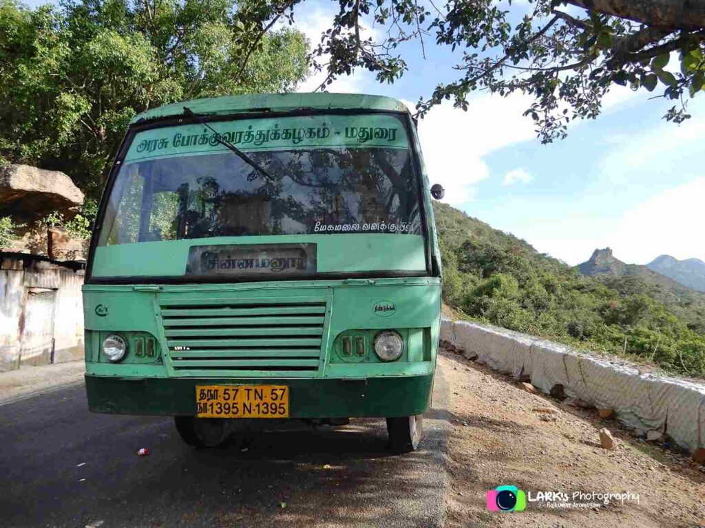 Chinnamanur to Iravangalar Bus Timings - TNSTC TN 57 N 1395