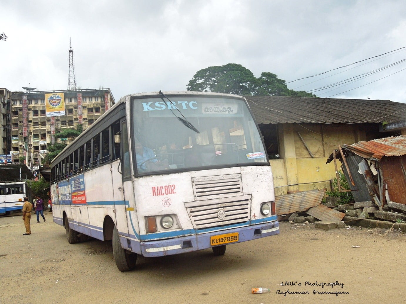 KSRTC RAC 802 Punalur to Kayamkulam Bus Timings 