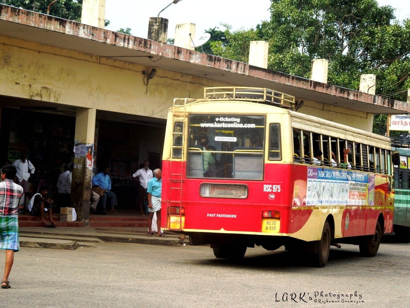 KSRTC RSC 975 Tenkasi to Thiruvananthapuram Bus Timings