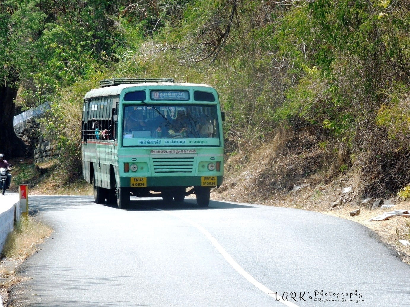 TNSTC TN 43 N 0536 Pollachi - Valparai