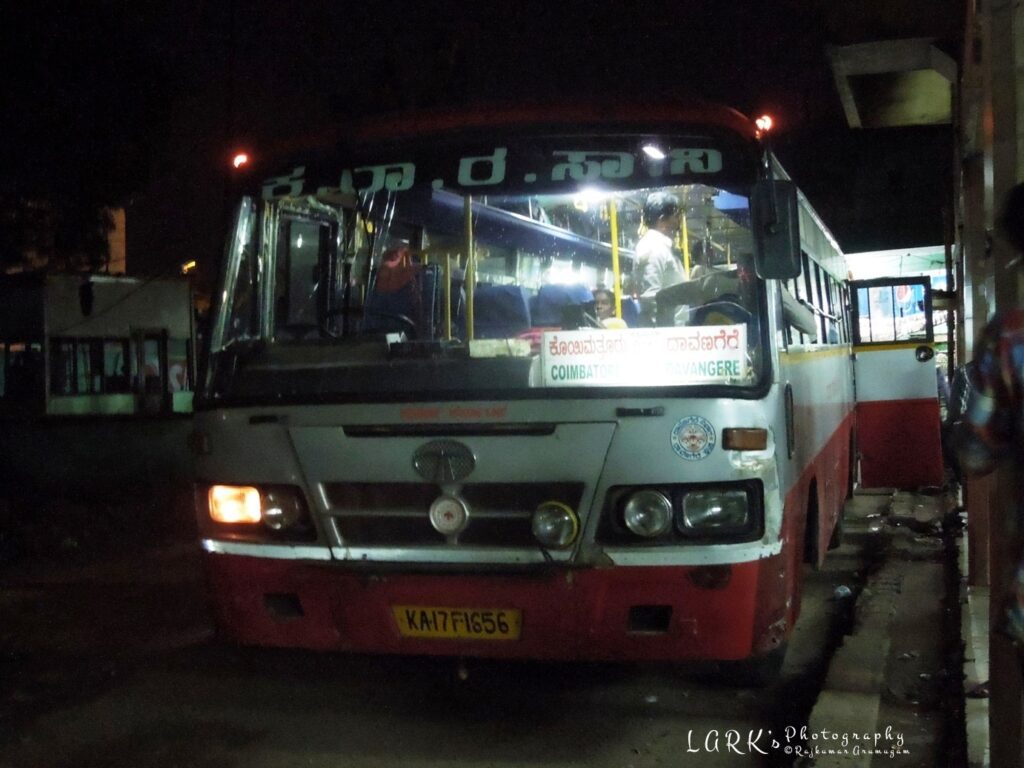 KSRTC KA-17-F-1656 Coimbatore - Davanagere