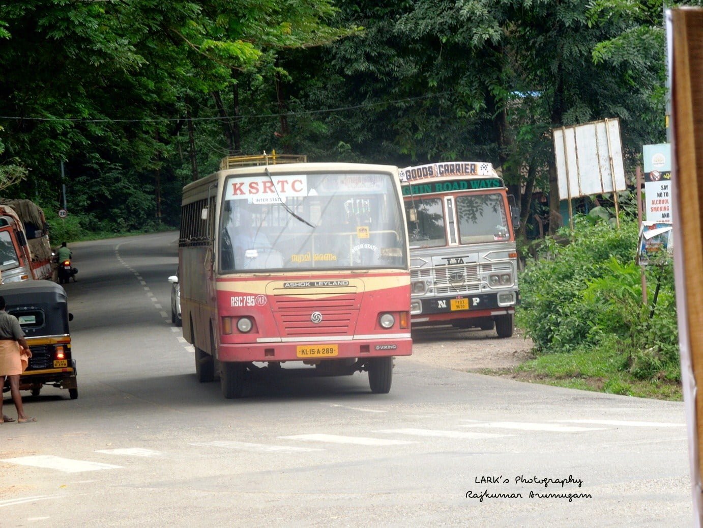 KSRTC RSC 795 Punalur to Tenkasi Bus Timings 