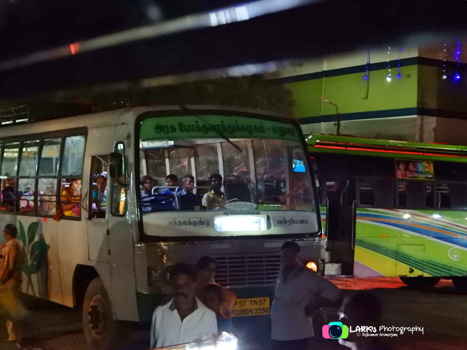 TNSTC TN 57 N 2250 Batlagundu to Pandrimalai Bus Timings 