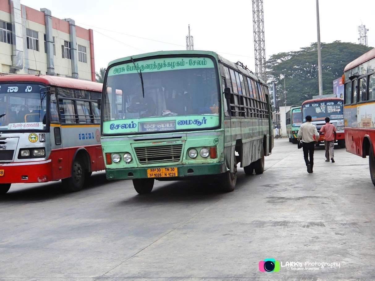 TNSTC Bus Timings from Mysore Bus Stand