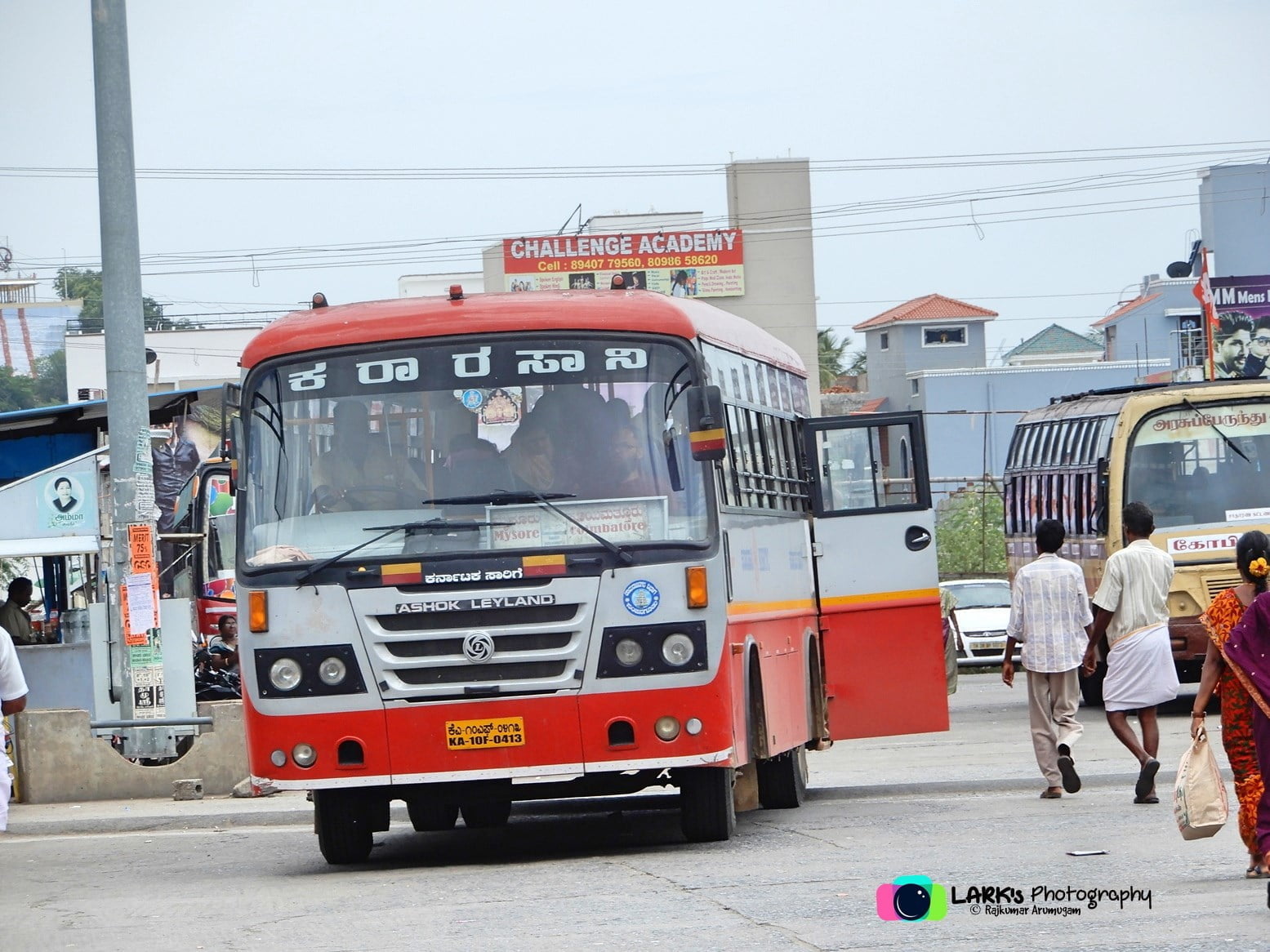 KSRTC KA-10-F-0413 Coimbatore to Mysore Bus Timings 