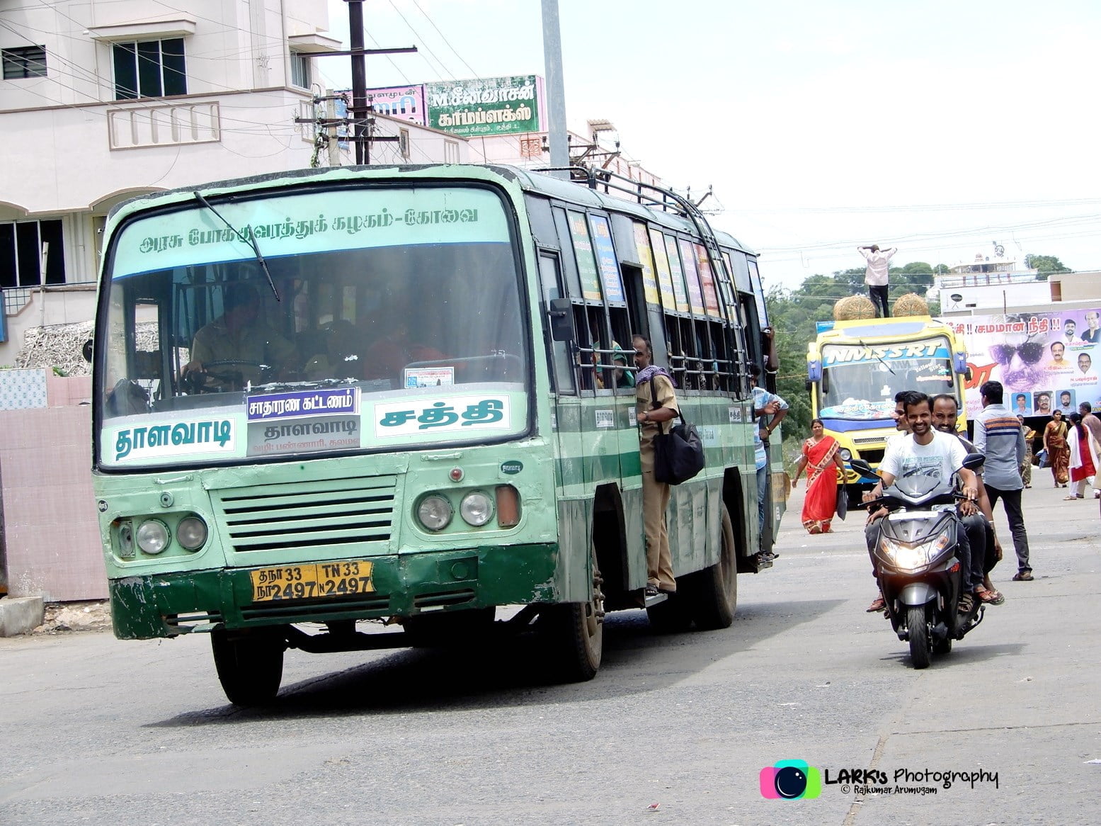 TNSTC TN 33 N 2497 Sathy - Thalamalai - Thalavadi Bus Timings 