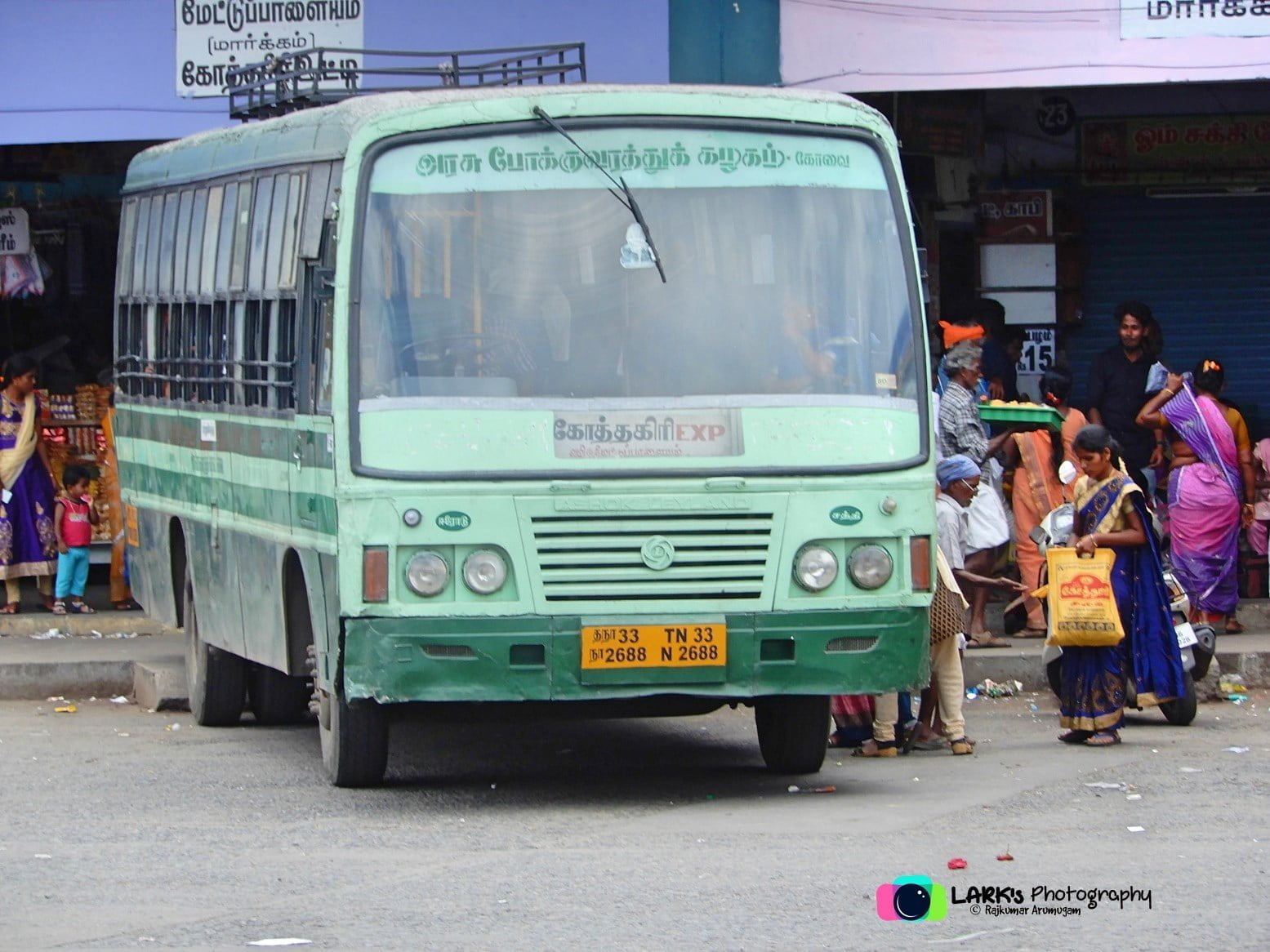 TNSTC TN 33 N 2688 Sathyamangalam to Kotagiri Bus Timings