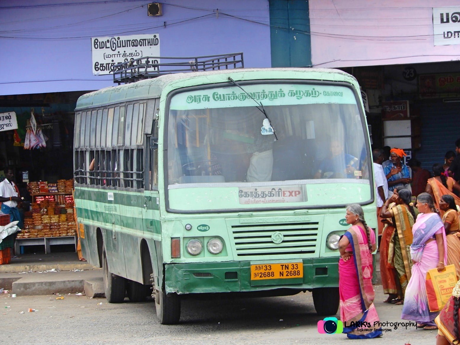 TNSTC TN 33 N 2688 Sathyamangalam to Kotagiri Bus Timings