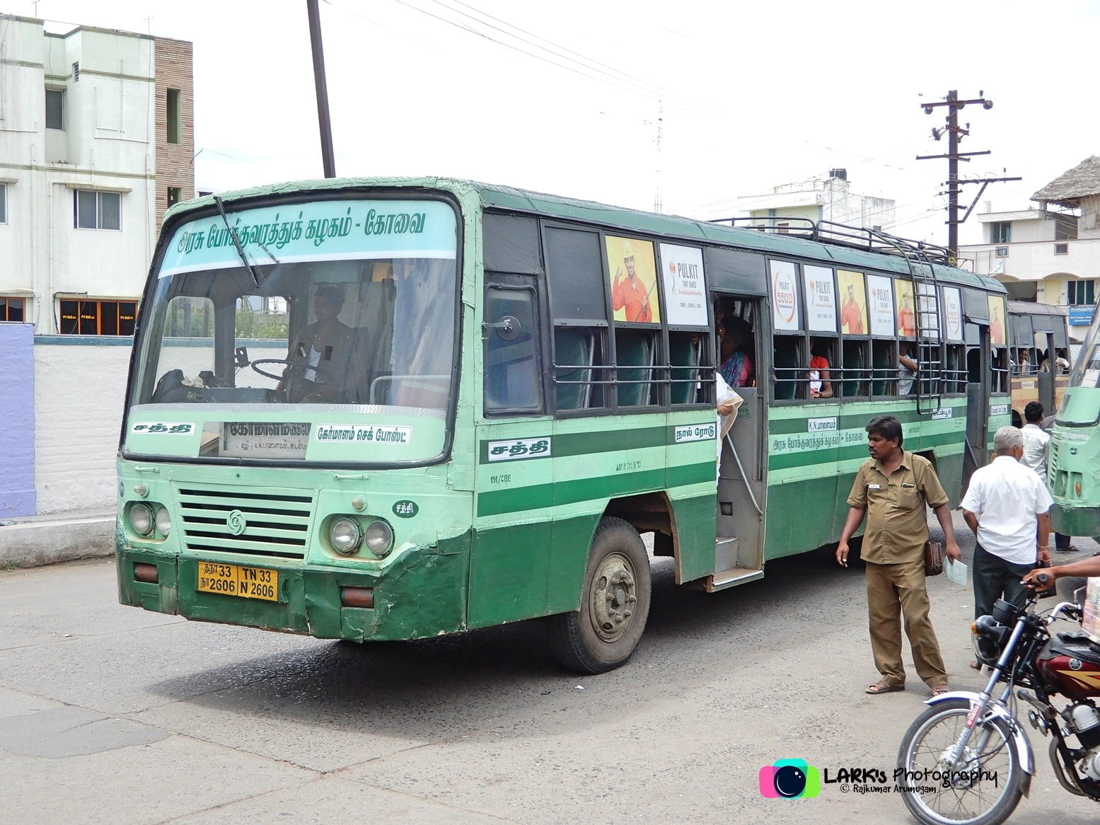 TNSTC TN 33 N 2606 Sathyamangalam to Germalam Checkpost Bus Timings via Kadambur 