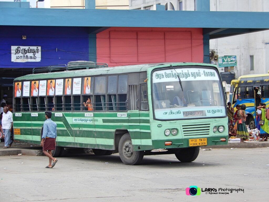 TNSTC TN 33 N 2836 Sathy - Madurai