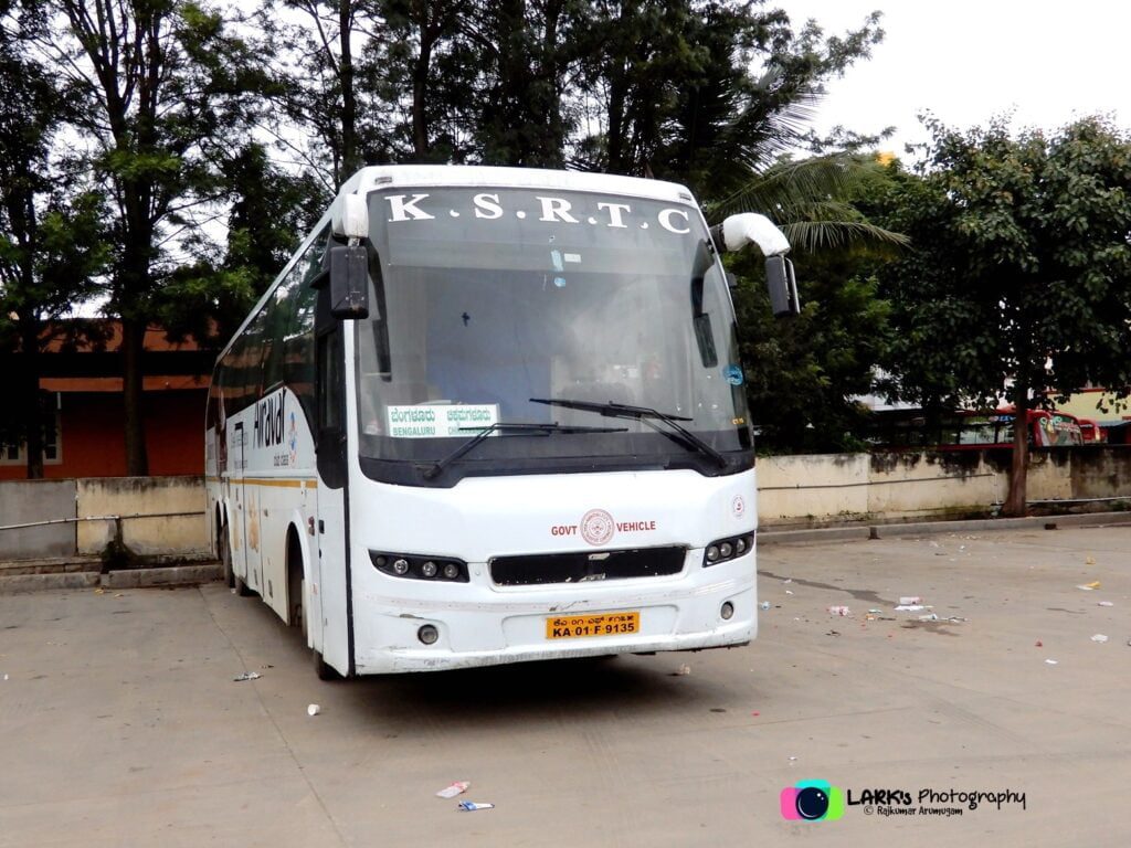 KSRTC KA-01-F-9135 Bangalore - Chikkamagaluru